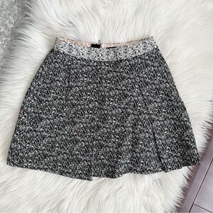 Banana Republic Static Woven Pocket tweed mini skirt
